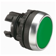 Drucktaster Osmoz, Kopf| ø22.5mm, Metalllünette, IP66/69K IK05, grün