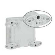 Wall bracket Plexo, inkl. screws, 4stk/pck, Legrand