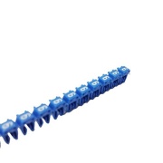 Marker CAB3, 0.5..1.5mm², 6, strip 30pcs, blue