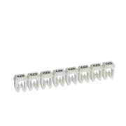 Marker CAB3, 1.5..2.5mm², 9, Streifen 30stk, weiß