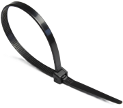 Cable Tie CB 200/3.6 SW, 18.2kg, Polyamide 6.6, -40..85°C, UV resistant, UL94 V2, 100pcs/pck, UL E75050 ^Lloyd’s ^GL 59425-08HH ^Mil-23190D, black