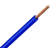 Wire H05V-K, 0.75mm² 300/500V -40..70°C, 100m/pck, dark blue