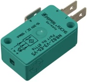 Inductive Sensor NBB2-V3-E2-V5, Basic, [f], Sn 2mm, PNP-NO, Sf 1000Hz, LED, -25..70°C, PBT, PBT, 4.8mm Faston, 10..30VDC, IP67