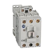 IEC Contactor 100-C, 15kW 30/65A 3x690VAC, aux. 1NC, cv 230VAC, TS35/ panel mount, Allen-Bradley