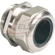 Cable Gland Progress MS, M32x1.5, ø17..25.5mm| 2piece sealing insert, wrench 36mm, thread 8mm, -40..100°C, nickel-plated brass, TPE, NBR, inkl. O-ring, CE/UL/VDE, IP68/69, Agro