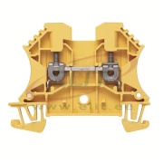 Durchgangs-Reihenklemme WDU 2.5 GE, 2.5mm² 24A 800V, Weidmüller, gelb