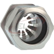 Cable Gland Progress EMC Rapid, M20x1.5, ø11..14mm| 1piece sealing insert, wrench 24mm, thread 6mm, -40..100°C, nickel-plated brass, ss A2, TPE|NBR, inkl. O-ring, contact disc, CE/UL/VDE, IP69, Agro