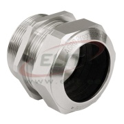 Cable Gland Progress Stainless Steel A2, M50x1.5, ø33..42mm, thread 14mm, -40..100°C, CrNi stainless steel A2, TPE, NBR, inkl. O-ring, 2piece sealing insert, CE/SEV/VDE/EAC, IP68/69, Agro