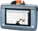 Simatic, HMI KTP700F Mobile, 7.0-in. TFT display 16m colors, key ?touch operation, 8 func. keys, 1x ProfiNet/IE interface, 1x multimedia card, 1x USB, key-operated switch, ackn. button, 1 e-stop/stop button conf. from WinCC Comfort V13 SP1