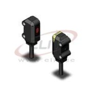 Photoelectric Sensor E3T-ST12 2M, through-beam, 1m, DC, 3-Draht, NPN, dark-on, side view, 2m cable, Omron