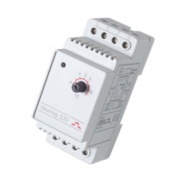 Thermostat Devireg 330, -10..10°C w. floor sensor, 3.6kW 16A 230V, TS35, Devi