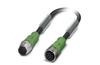 Sensor/actuator Cable SAC-8P-M12MS/0.6-PUR/M12FS, 1pcs/pck, Phoenix