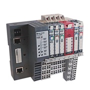Digital Contact Output Module PointGuard I/O, in-cabinet, 2-ch., NO Relais 1.2A 240VAC leakage, 24VDC, TS35, Allen-Bradley