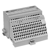 Terminal Base Unit Flex I/O, screw clamp, 10A 31.2VAC/VDC, TS35/ panel mount