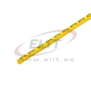 Draht Marker CLI C 1-6 SDR SG, custom printing, ø2.5..5mm/1.5..4mm², Weidmüller, gelb