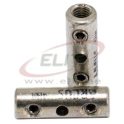 Screw Connector Al/Cu, 1.5..16mm² 1kV, straight-through, torgue 4Nm, tin-plated copper, inner hexaconal key SW(i) 2.5, Arcus