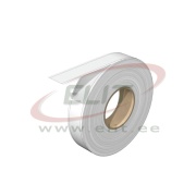 Device Marker EL 15 MM WS 30M, aluminized polyester, -40..120°C, V0, HF, acrylic adhesive, 30m/roll, Weidmüller, weiß