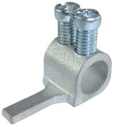 Einspeiseklemme AS/35-S, 35mm², Steg, Messing verzinnt, Cu Leiter