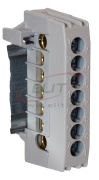 L-leiterklemme N7-F2, 7x16mm², 63A 690V, fingersicher, TS35, Z2, grau