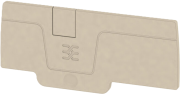 End Plate AEP 3C 4, beige