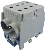 Hauptklemme Al/Cu HLAK 70-1/2 M2, 2x 70/50mm²/ 2x70/50mm², 250/200A 1000VAC/DC, 4Nm, TS35, grau