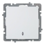 Switch Touran, mech.| 2way, 10A 250VAC, flush mount, weiß