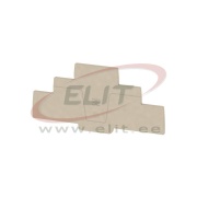 End Plate AEP 3T 2.5, Weidmüller, dunkelbeige