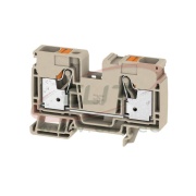 Feed-through Terminal A2C 16, 1-tier, 16mm² 76A 1000V, push-in, Weidmüller, beige