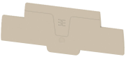 End Plate AEP DT 2.5 3C, beige