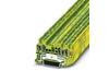 Ground Modular Terminal Block ST 2.5-TWIN-PE, 50pcs/pck, Phoenix
