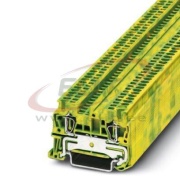 Ground Terminal Block ST 1.5-PE, spring-cage, 50stk/pck, Phoenix
