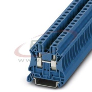 Feed-through Terminal Block UT 6 BU, 50stk/pck, Phoenix
