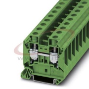 Feed-through Terminal Block UT 16 GN, 50stk/pck, Phoenix