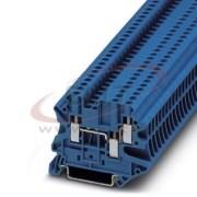 Feed-through Terminal Block UT 2.5-TWIN BU, 50stk/pck, Phoenix