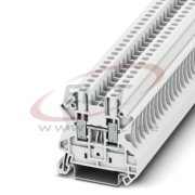 Feed-through Terminal Block UT 4 WH, 50stk/pck, Phoenix