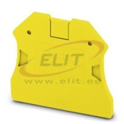 End Cover D-UT 2.5/10 YE, 50stk/pck, Phoenix