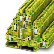 Ground Modular Terminal Block UT 2.5-3PE, 50stk/pck, Phoenix