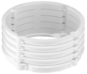 Aufsatzring PD60x30, ø60xD30mm, HF, 5 Segmente mit der Möglichkeit, alle 6mm abzuschneiden, Simet
