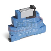 Relaiskoppler 38.52., 2CO (SPDT) 8A 250VAC, vc 24VAC/DC, B14mm, TS35, Finder