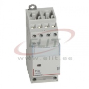 Installationsschütz CX³, 2NC, 2NO 25A 400VAC, vc 230VAC, 2M, TS35, Legrand