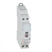 Installationsschütz CX³, 2NO 25A 250VAC, vc 230VAC Brummfrei, mit Handschalter, 1M, TS35, Legrand