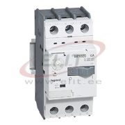 Motorschutzschalter MPX³ 32S, 4kW 6..10A 50kA, thermomagnetischer Auslöser, TS35, Legrand