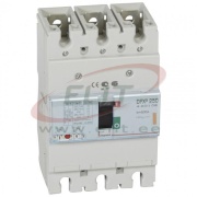 Moulded Case Circuit Breaker DPX³ 250, 200A 3x 415VAC 25kA, therm. 0.8..1In, magn. 5..10In, inkl. screws/ bar clamps/ lugs screws, panel mount