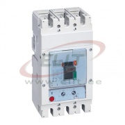 Moulded Case Circuit Breaker DPX³ 630, 630A 3x 400VAC 36kA, therm. 0.8..1In ^magn. 5..10In, incl. screws/ bar plates/ phase barriers, panel mount