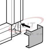 Flat Angle DLP-S, 16x16mm, weiß