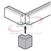 External Angle DLP-S, 20x12mm, Legrand, weiß