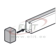 End Cap DLP-S, 20x12mm, white