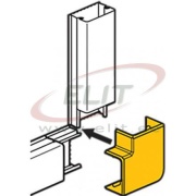 Flat Angle DLP-S, 32x16mm, Legrand, weiß