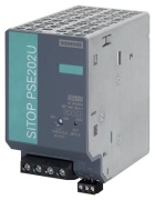 Sitop PSE202U, rotundancy Module, input/output 24VDC 40A, decoupling of 2 Sitop power supply modules with max. 20A output current each, Siemens