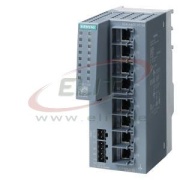 Scalance XC108, Unmanaged IE Switch, 8x 10/100 Mbit/s RJ45 ports, LED diagnostics, error-signaling contact w. set button, rotundant power supply manual available as a download, Siemens